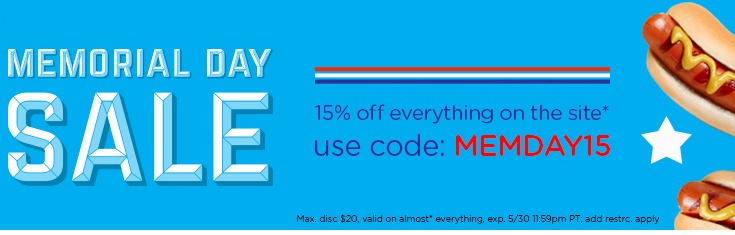 EXTRA 15% Off Living Social Today ONLY!