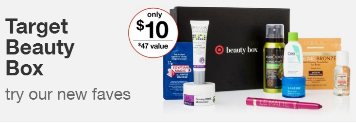 Target 9-pc Beauty Box Only $10 Shipped + $5 Gift Card w/ $20 Purchase!