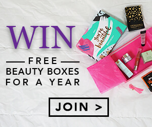 Win FREE Beauty Boxes for a Year!
