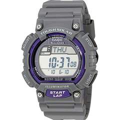 Casio Men’s Digital Solar-Powered Gray Stainless Steel Watch – Just $19.81!