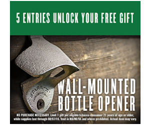 Free Copenhagen Wall-Mounted Bottle Opener!