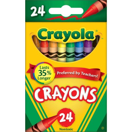 Crayola Classic Color Pack Crayons, 24 count—50¢!