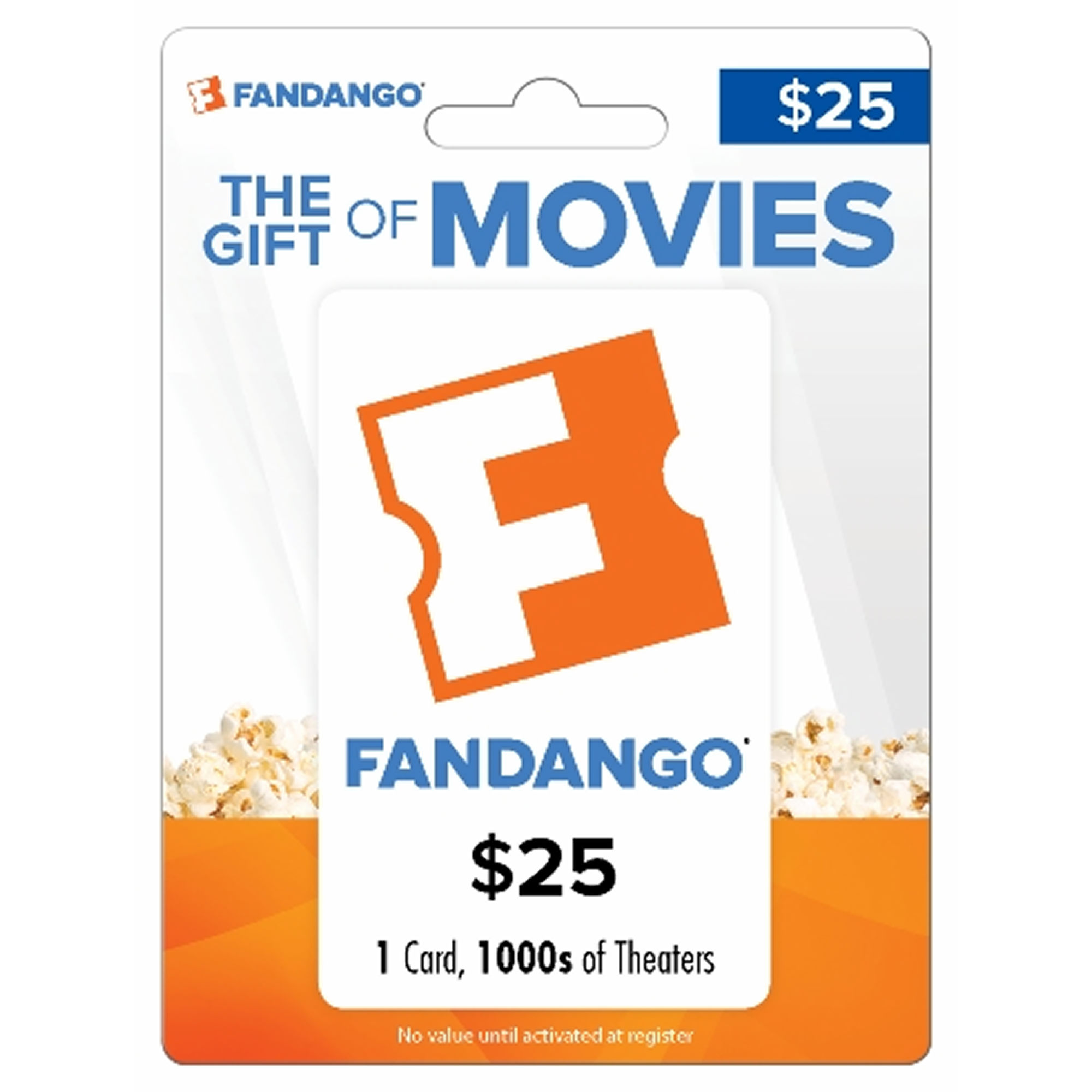 $25 Fandango Movie Gift Card Only $19.49!