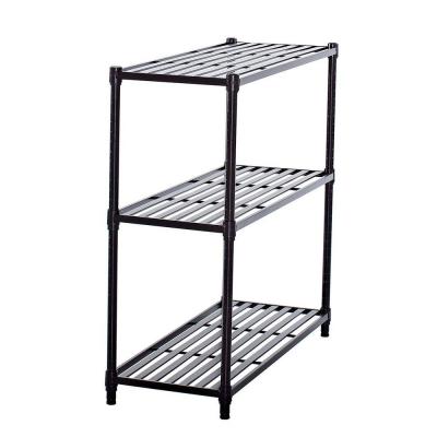 Trinity 3-tier Dark Bronze Slat Shelf—$29.99 + MORE Storage Deals From Home Depot!