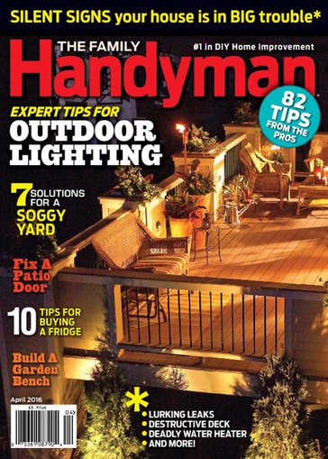 Family Handyman Magazine Just $7.99/yr! Family Handyman Magazine Just $7.99/yr!