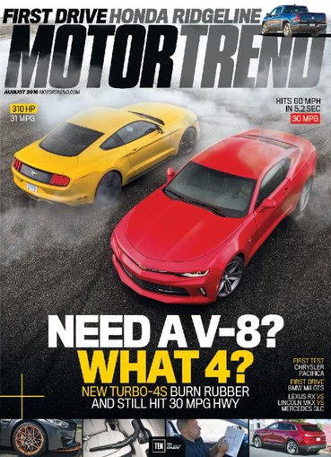 Motor Trend Magazine Only $4.95/yr!