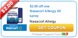 $10 Worth of New Nasacort and Allegra Coupons!