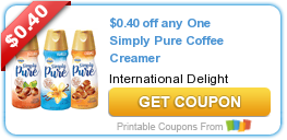 COUPONS: Lysol, Simply Pure, International Delight, Canyon Bakehouse, and More