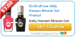 Coupons: Sally Hansen and International Delight Iced Coffee