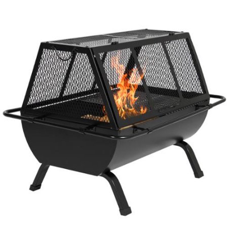 Best Choice Products Steel Grill BBQ Fire Pit—$79.95! (Was $249.99)
