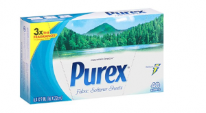Purex Dryer Sheets, Mountain Breeze (40 Count) $1.40 Shipped!
