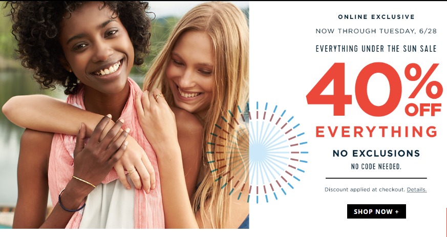 EVERYTHING 40% Off at Old Navy Today! No Exclusions! EVERYTHING 40% Off at Old Navy Today! No Exclusions!