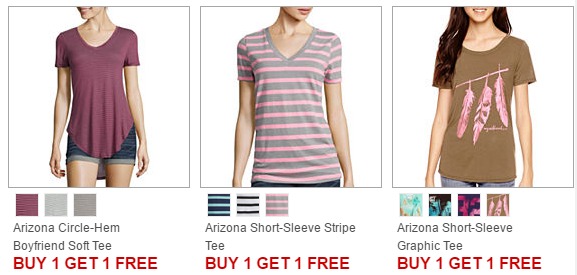 Arizona Summer Shirts From $5.95 (or less) Each!