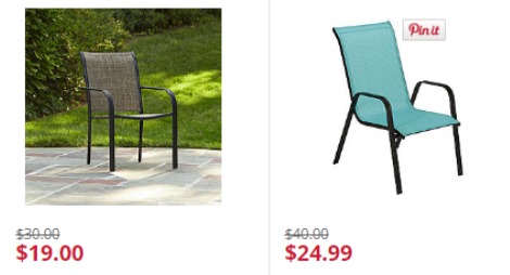 Essential Garden Patio Chairs From $19.00