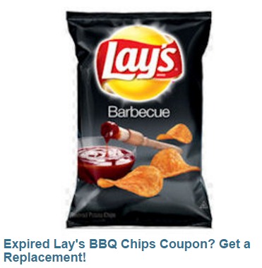 Get a Replacement Lay’s BBQ Chip Coupon if your Was Expired!