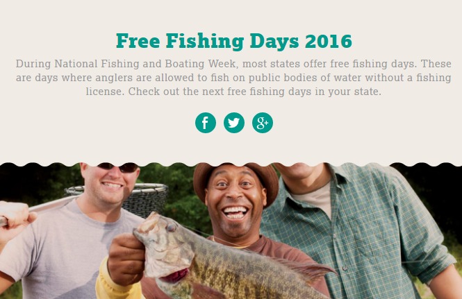 Some States’ FREE Fishing Days are THIS Weekend!