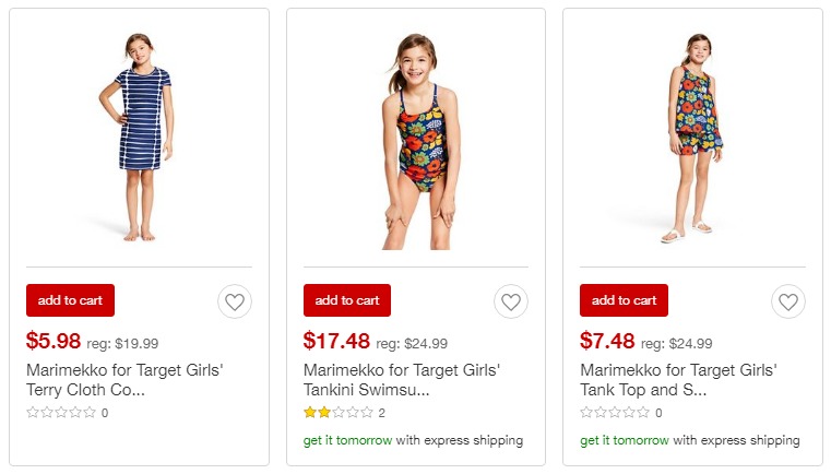 Marimekko Girls’ Swim Cover Ups From $5.08 + Deals on Swimsuits!