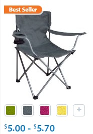 Ozark Trail Chairs Only $5.00!