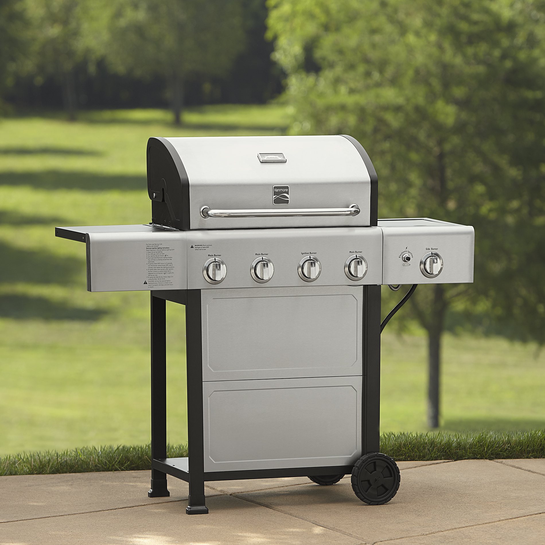 Kenmore 4 Burner Gas Grill Just $199.00 + $39.00 in SYWR Points!