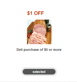 Target: $1/$5 in Deli!