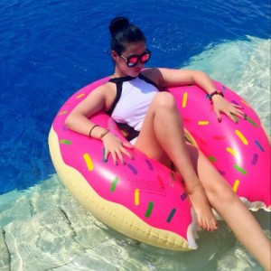 Gigantic Doughnut Inflatable Pool Toy Only $10.69 Shipped!