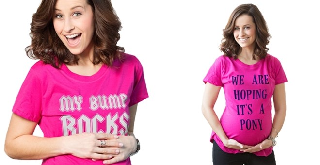 CUTE & Funny Maternity T-Shirts – Just $10.99!