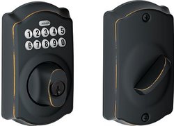 Amazon DEAL OF THE DAY – Schlage Camelot Keypad Deadbolt – Priced at Just $69.00!