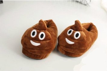 Poop Emoji Slippers Only $12.57 SHIPPED!