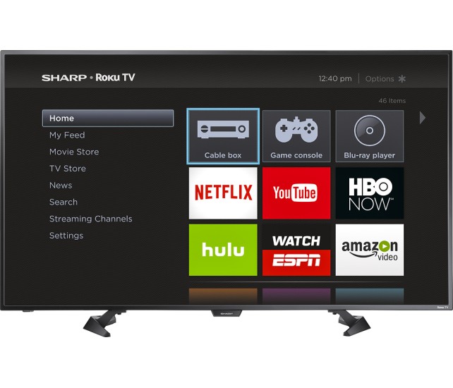 Sharp 50″ Smart HDTV Only $299.99! (Reg $429.99)