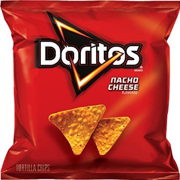 Doritos Nacho Cheese Chips, 50 Count—$12.18! Great for School Lunches!