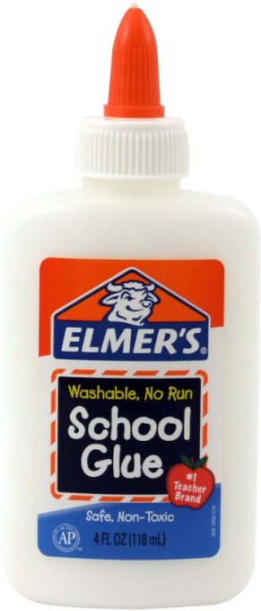 Elmer’s Washable No-Run School Glue, 4 oz—97¢!