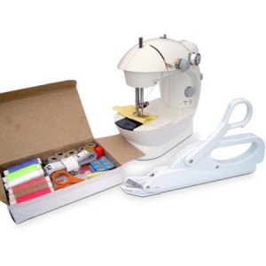Michley Lil’ Sew & Sew Mini Sewing Machine & Accessories 3-Piece Value Bundle—$20! (Was $39.95)