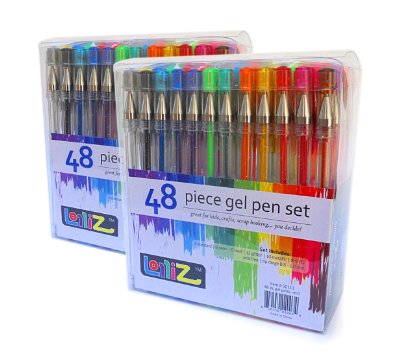 LolliZ Gel Pens – 96 Gel Pen Set – 2 Packs of 48 pens each – $14.99! Back in Stock!
