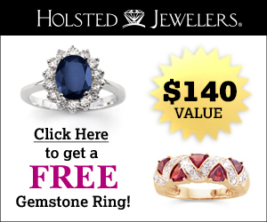 *HURRY* Two FREE Rings From Holsted Jewelers! $140 Value!