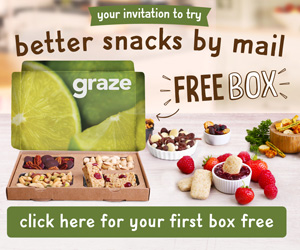 FREE Graze Snack Box! Just $1 for Shipping!