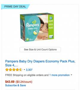 Save An Additional 35% Off Pampers Diapers & Easy Ups For Prime Day! Plus Clip A $4.00 Off Coupon!