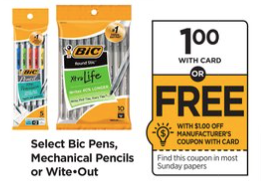 FREE Pens & Pencils at Rite Aid! Stock up for Back to School!
