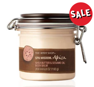 The Body Shop: FREE Shipping on Your Purchase! Spa Wisdom Shea Butter & Body Balm Only $5 Shipped! (Reg. $24) and More!