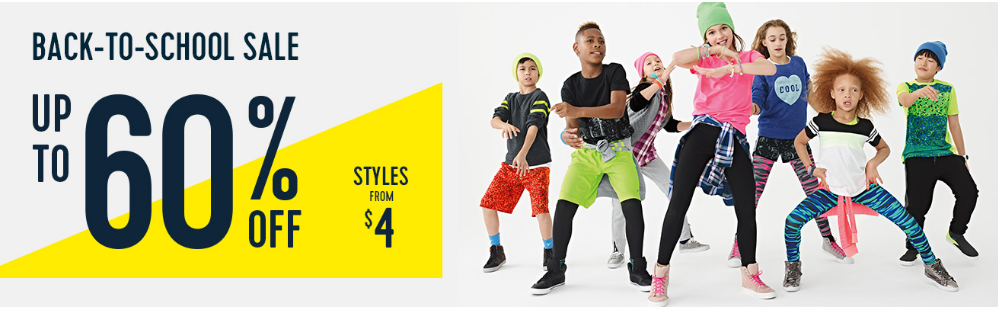 Old Navy: Back to School Sale = 60% off! Girls V-Shirts Only $3.95! (Reg. $9.94) and more!