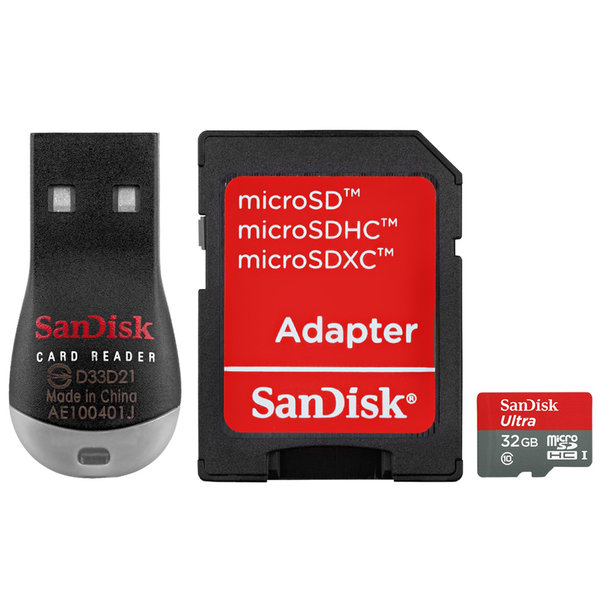 SanDisk 32 GB microSD Card Kit Only $9.99 Shipped!