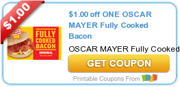 Save $1 on Oscar Mayer Fully Cooked Bacon
