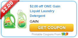 WALMART: Gain Detergent ONLY 97¢!