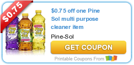 New Pine-Sol Coupon | Save 75¢