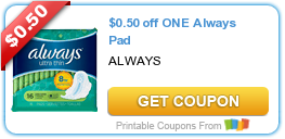 COUPONS: Always, Bayer, and Genova