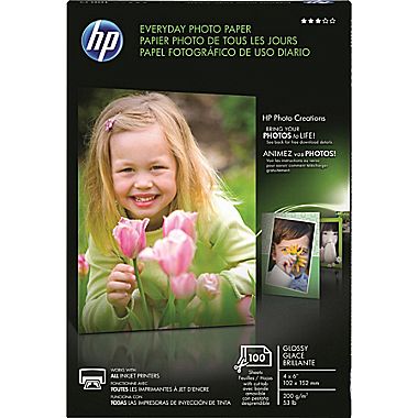 BOGO Free HP Everyday Photo Paper! ($6 Each After Code)