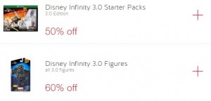 *WOW* Target Carthweel Offers for 50% Off Disney Infinity 3.0 Starter Packs and 60% Off Figures!