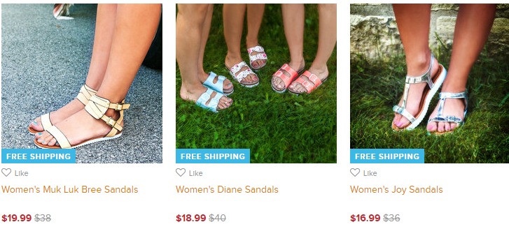 Muk Luks Sandals From $16.99 Shipped!