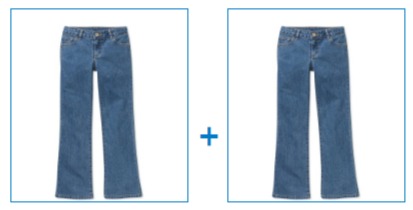 Faded Glory Girls’ Bootcut Jeans 2 Pack Only $12.50! ($6.25 per Pair!)