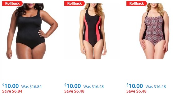 Catalina Women’s One-Piece Swimsuits Only $10!