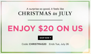 shutterfly christmas in july